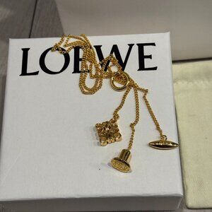Loewe Necklace Chain Logo